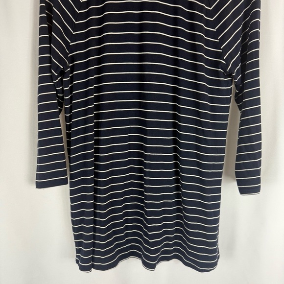 J.Jill Wearever Collection Strechy Rayon Elbow Sleeve Tunic Top Button Detail S - Picture 13 of 14